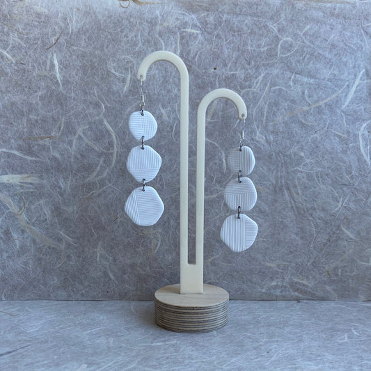 Textured Pebble Earrings