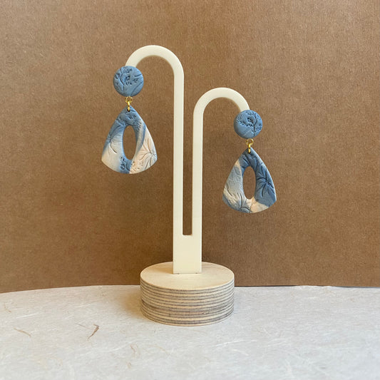 Rounded Triangle Meadows Earrings