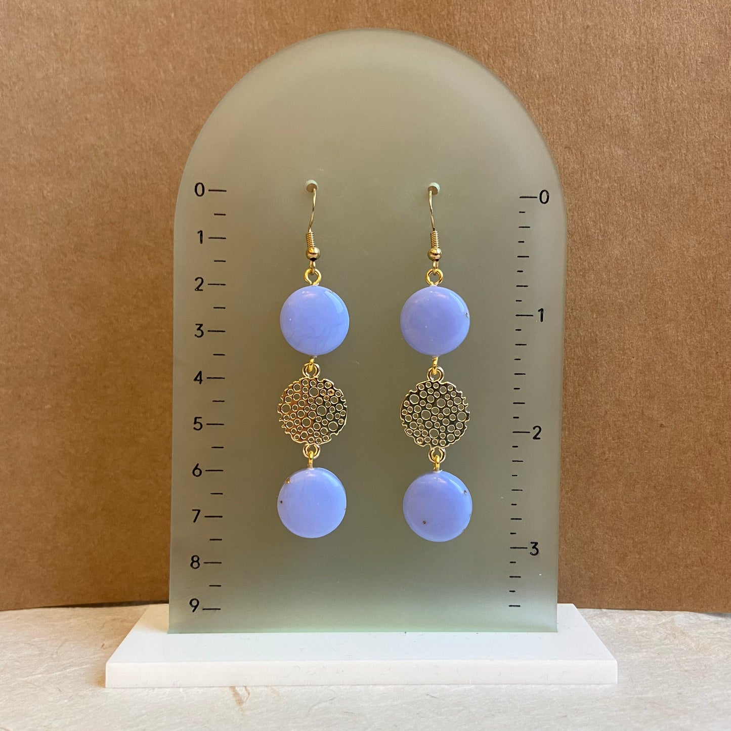 Purple Bubbles Earrings