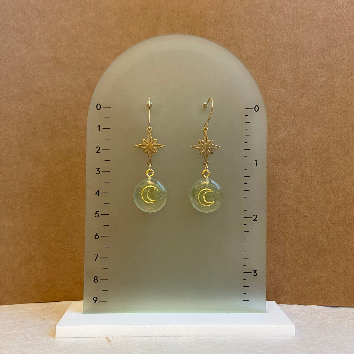 Star & Moon Bubble Earrings