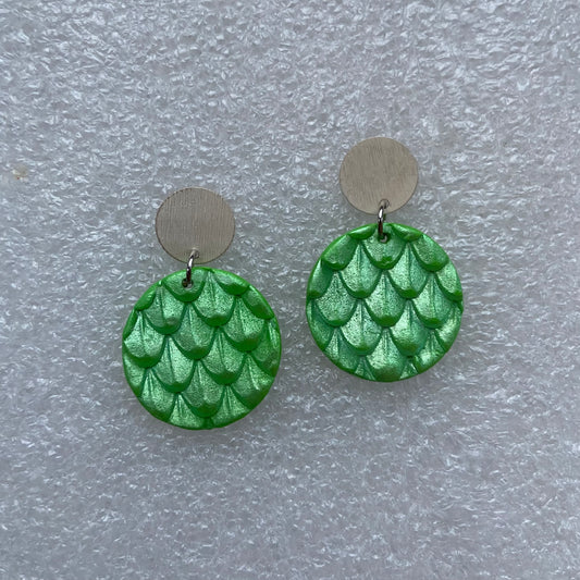 Dragon Scale Earrings