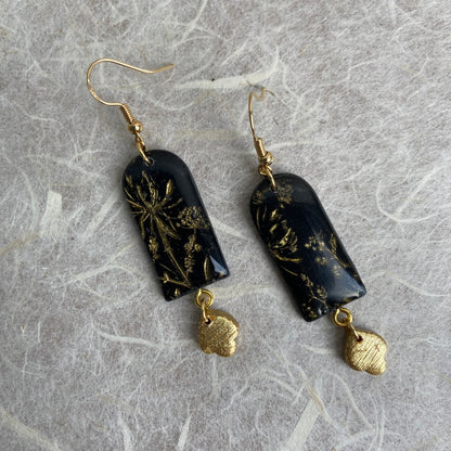 Oriental Textured Earrings