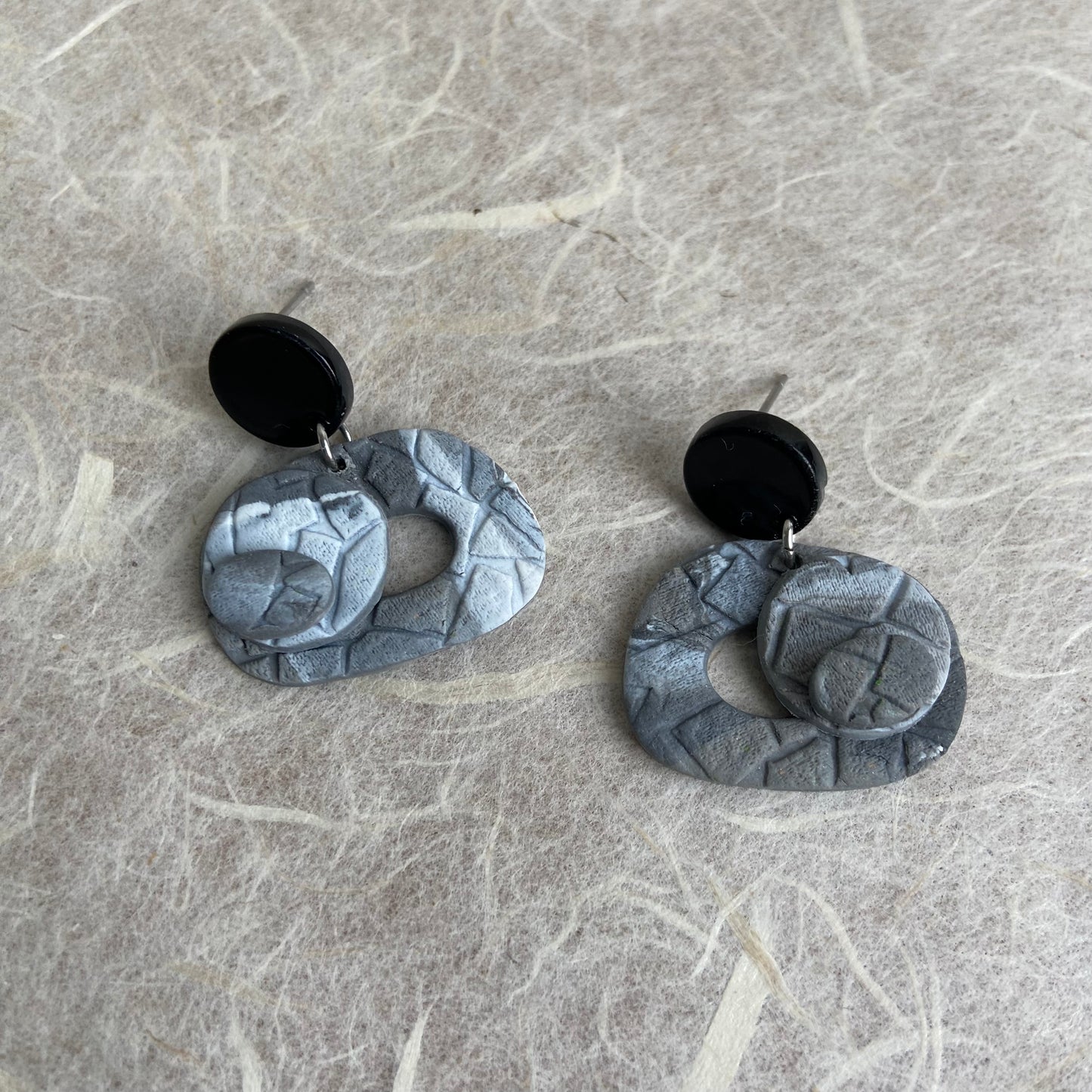 Grey Earrings