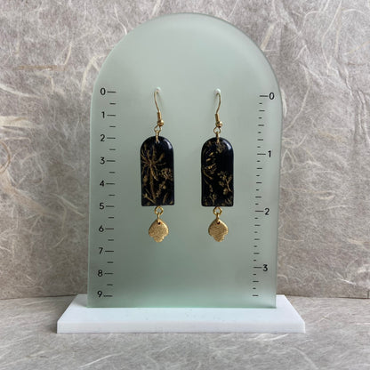 Oriental Textured Earrings