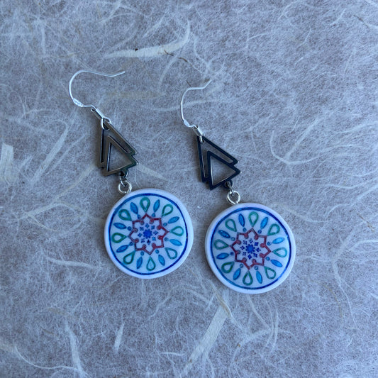 Boho Circle Earrings