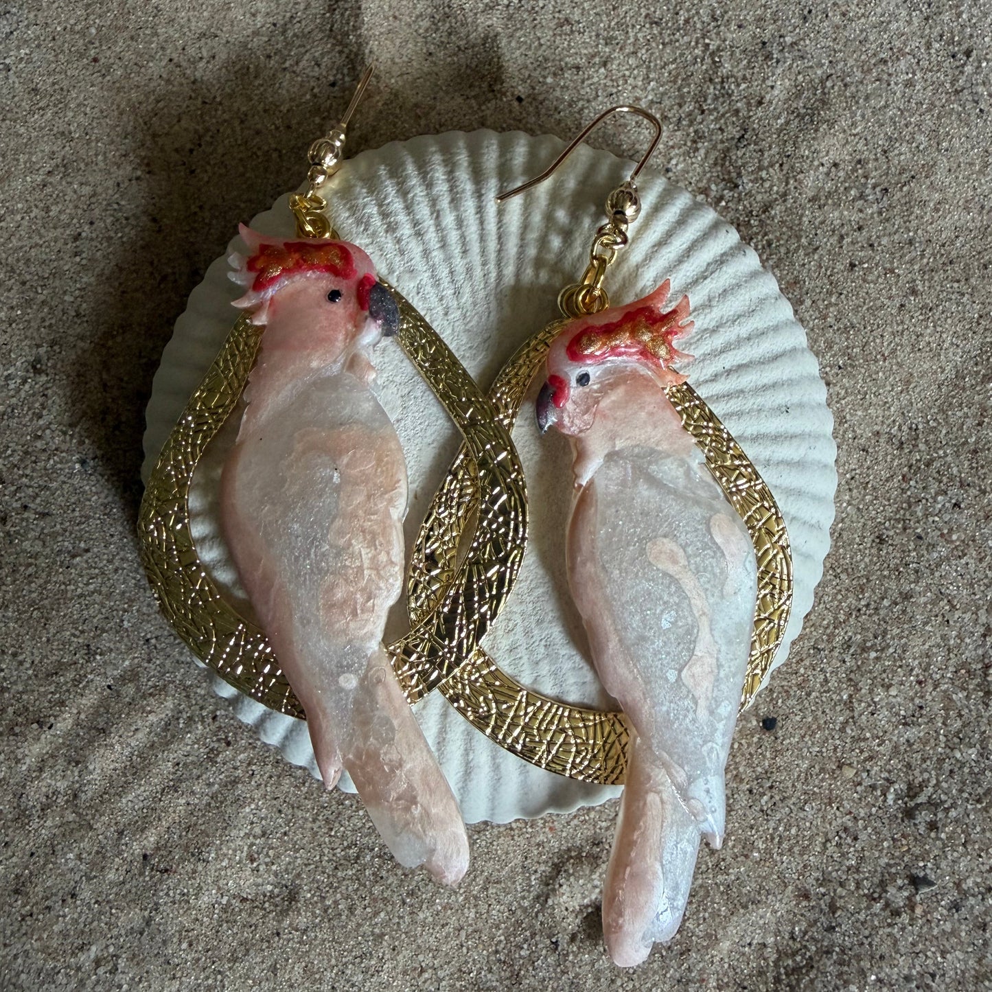 Cockatoo Earrings