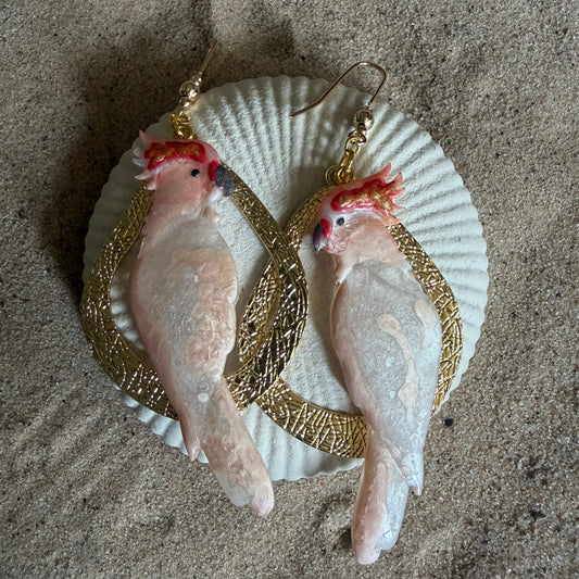 Cockatoo Earrings