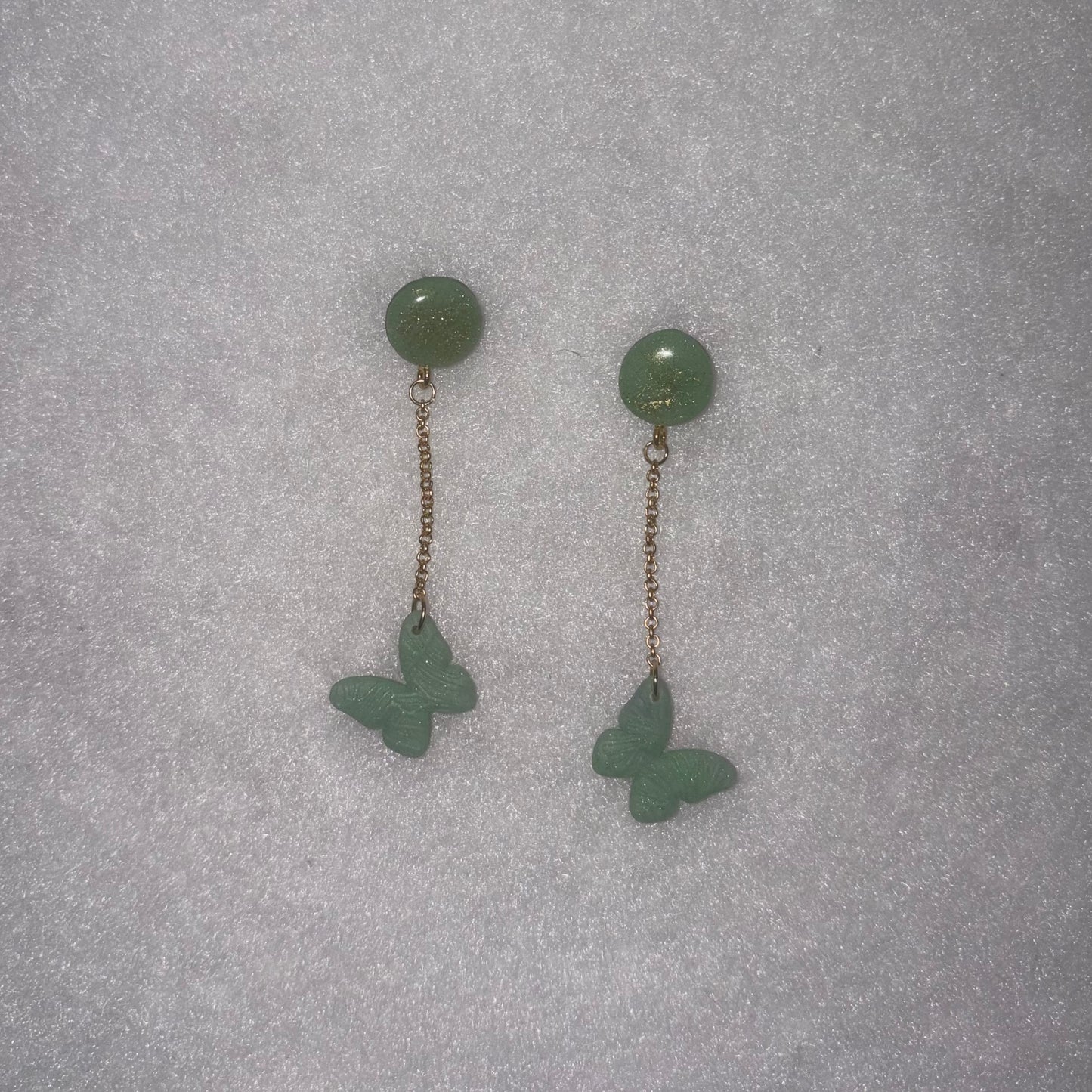 Butterfly Chain Earrings