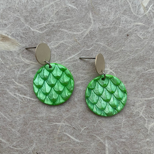 Dragon Scale Earrings