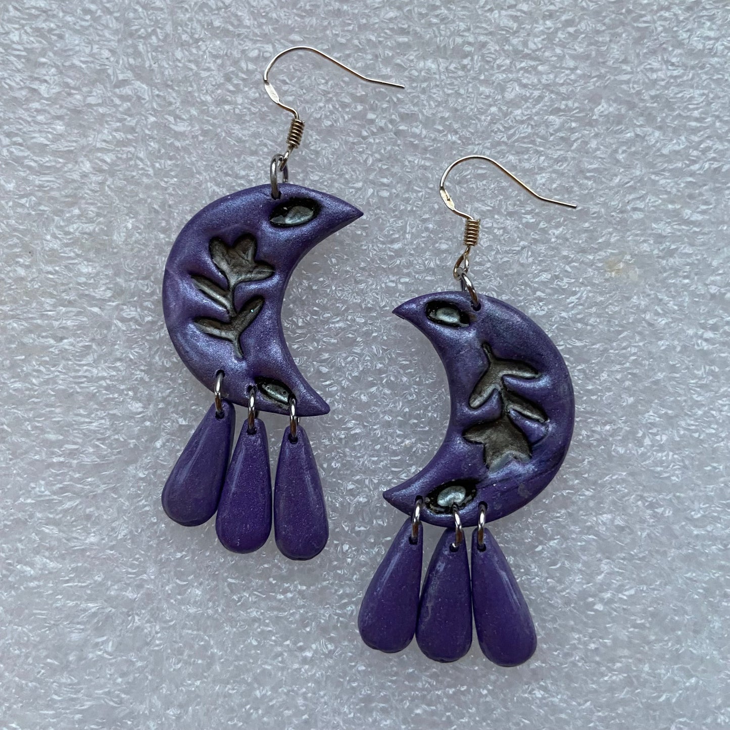 Moon Flora Earrings